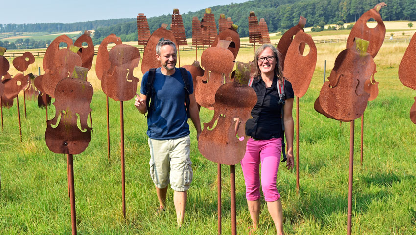wandelnieuws nieheim kunstpfad themenmanagement wandern teutoburger wald frank grawe