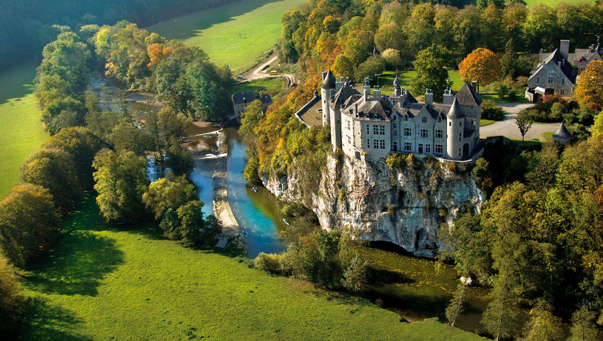 wandelnieuws ardennen chateaudewalzin photoaerienne cwbt s.wittenbol