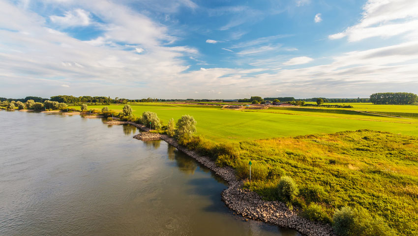 uiterwaarde IJssel Zutphen Graafschapspad