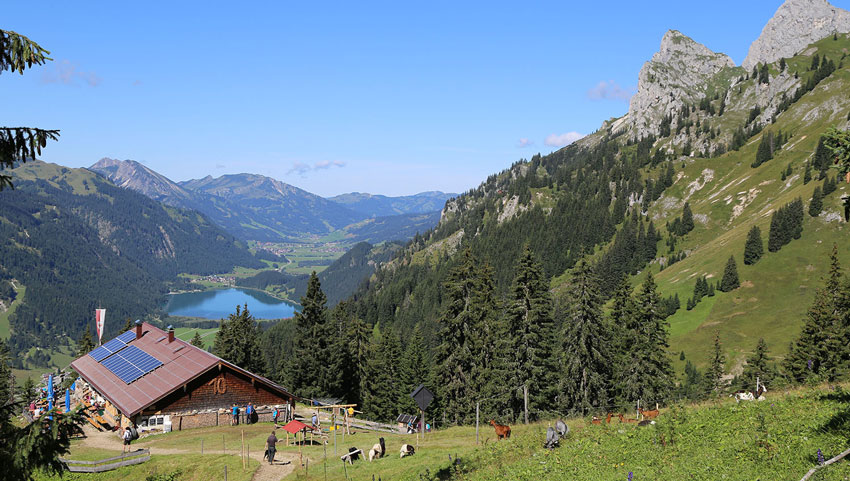 Berghuttentocht Hahnenkamm