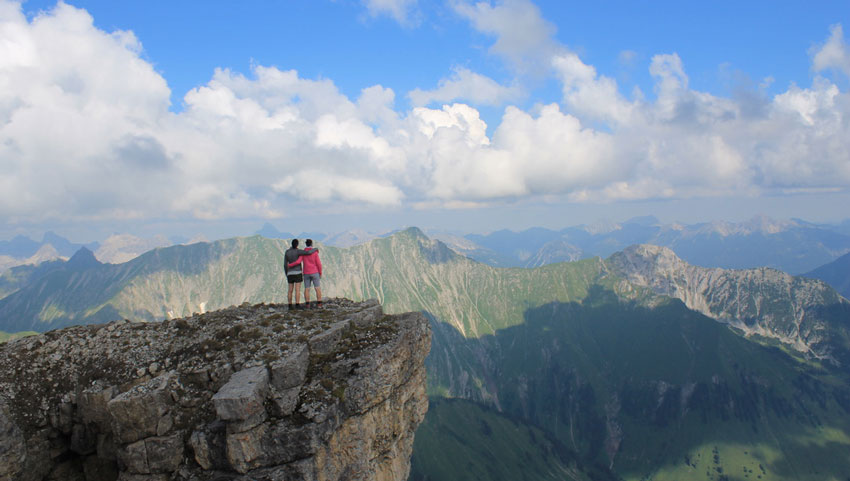 wandelnieuws uitzicht rotspunt