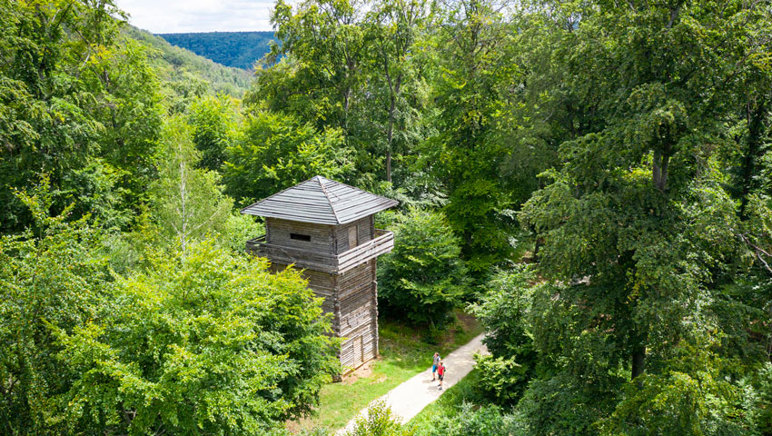 wandelnieuws romeinse wachttoren limes kipfenberg