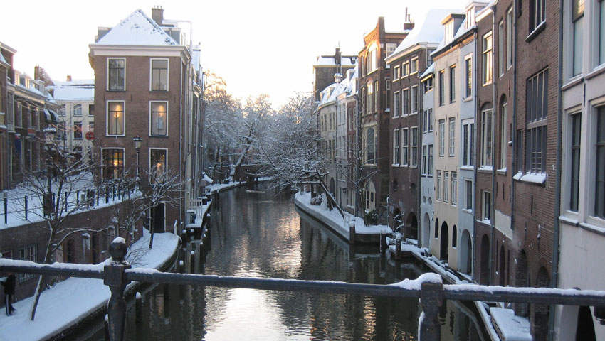 wandelnieuws utr binnenstad utrecht winter grachten