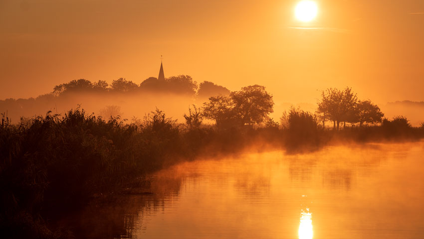 wandelnieuws zonsopkomt bij t meertje persingen david brand