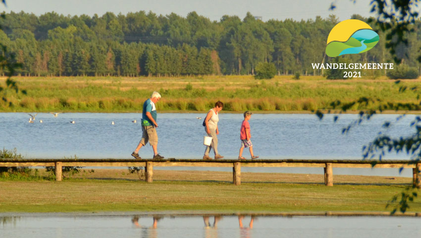 vlonderpad loon op zand