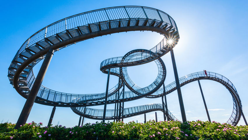 wandelbrug angerpark 