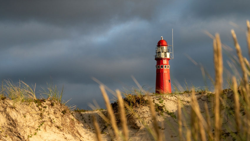 Vuurtoren op Schiermonnikoog 