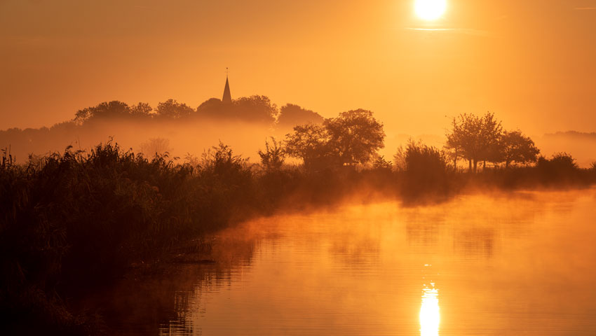 wandelnieuws zonsopkomt bij t meertje persingen david brand