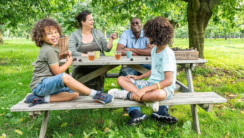 wandelnieuws picknickbankje gezin kromme rijnstreek ad snelderwaard