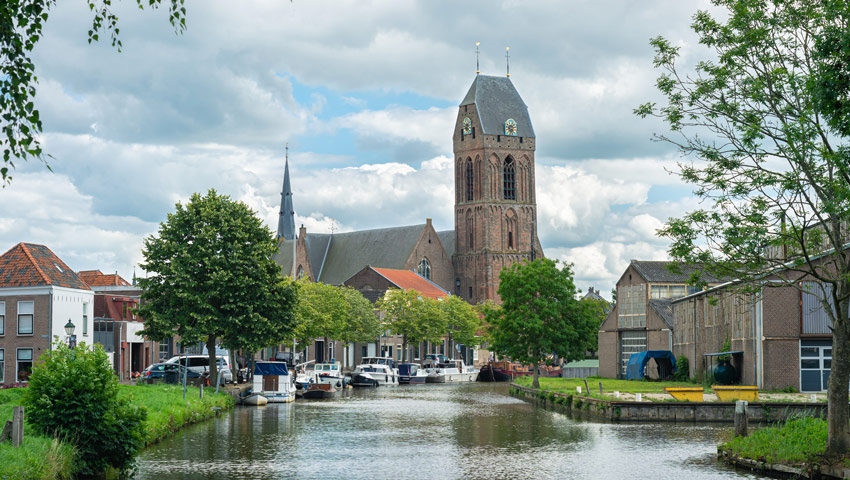 wandelnieuws uitzicht op oudewater hollandse ijsselpad shutterstock