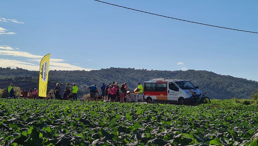 wandelnieuws girona lunchpauze