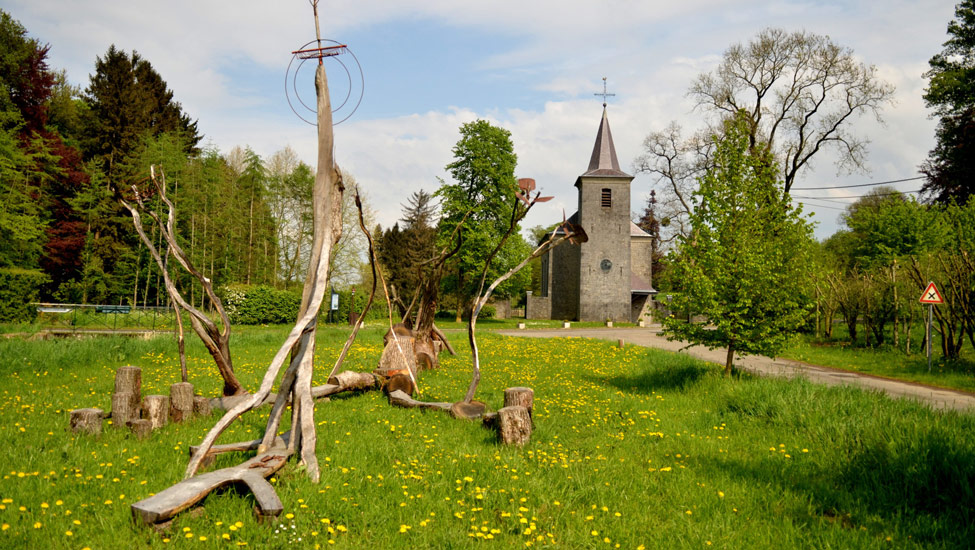 wandelnieuws maison du tourisme condroz famenne wallonie insolite sentiers dart en condroz famenne