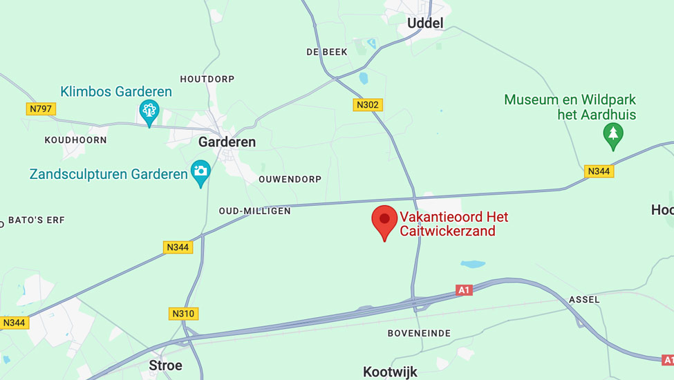 kaart caitwickerzand