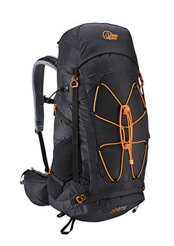 airzone camino trek black rugzakken