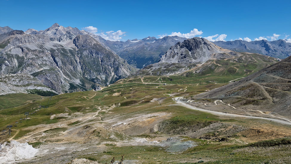 wandelpraat tignes vlakte