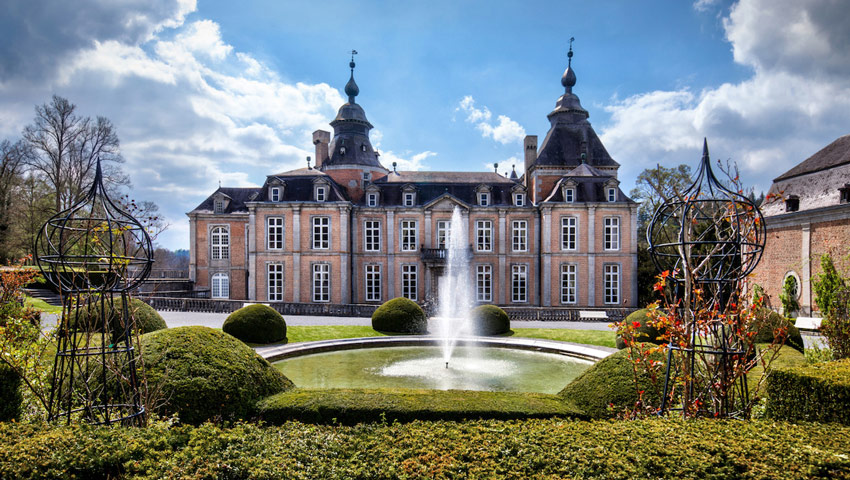 wandelvakantie wallonie herfst pixel komando château de modave