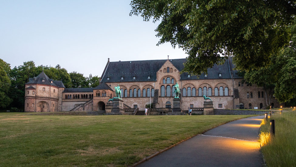 harz keizerlijk paleis goslar foto northabroad