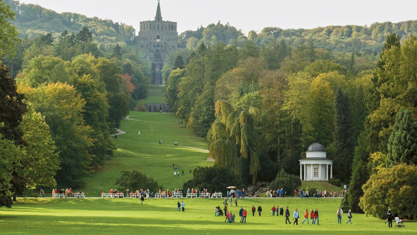 wandelvakantie bergpark wilhelmshoehe kassel marketing gmbh