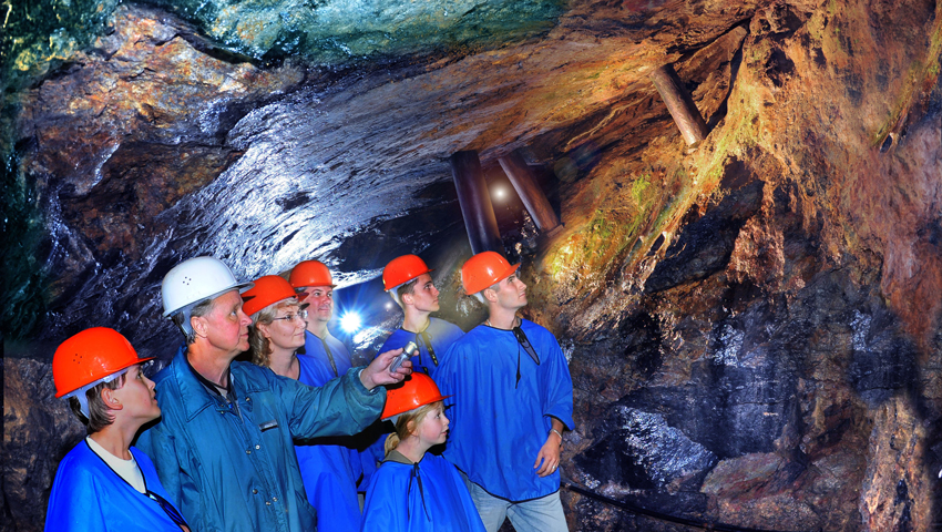 Op bezoek in een zilvermijn