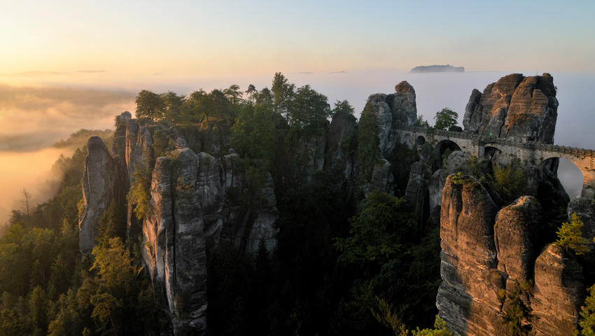 wandelvakantie duitsland saksen elbsandstein