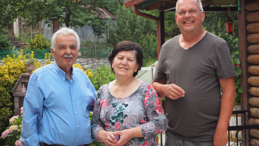 wandelvakantie niki en kostas in agrafa