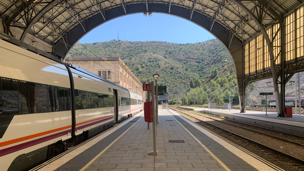 wandelvakantie picos treinstation
